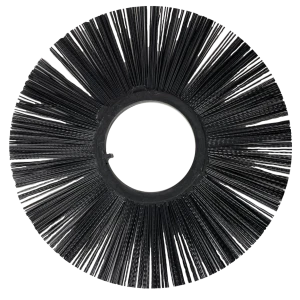 Full plastic brush rings