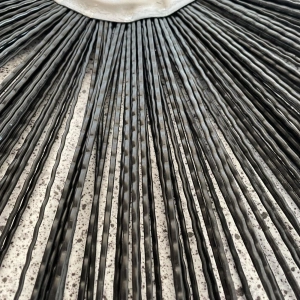 Re-generated brush ring