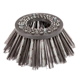 Weed clearing brushes -M/Wire - Flat Steel